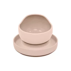   PETITE&MARS Szilikon 2 részes étkészlet TAKE&MATCH  tányér + tál Desert Sand 6hó+