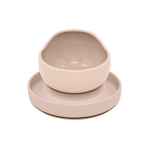 PETITE&MARS Szilikon 2 részes étkészlet TAKE&MATCH  tányér + tál Desert Sand 6hó+