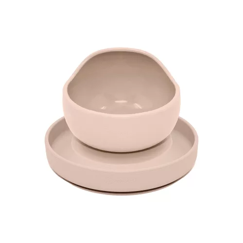 PETITE&MARS Szilikon 2 részes étkészlet TAKE&MATCH  tányér + tál Desert Sand 6hó+